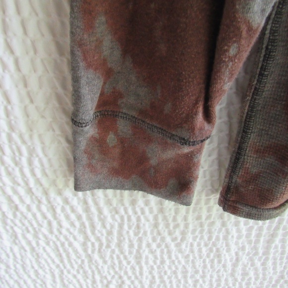 Mens Ralph Lauren Thermal Shirt Pullover Waffle Weave Tie Dye Rare Brown Gray 2X - Picture 8 of 8